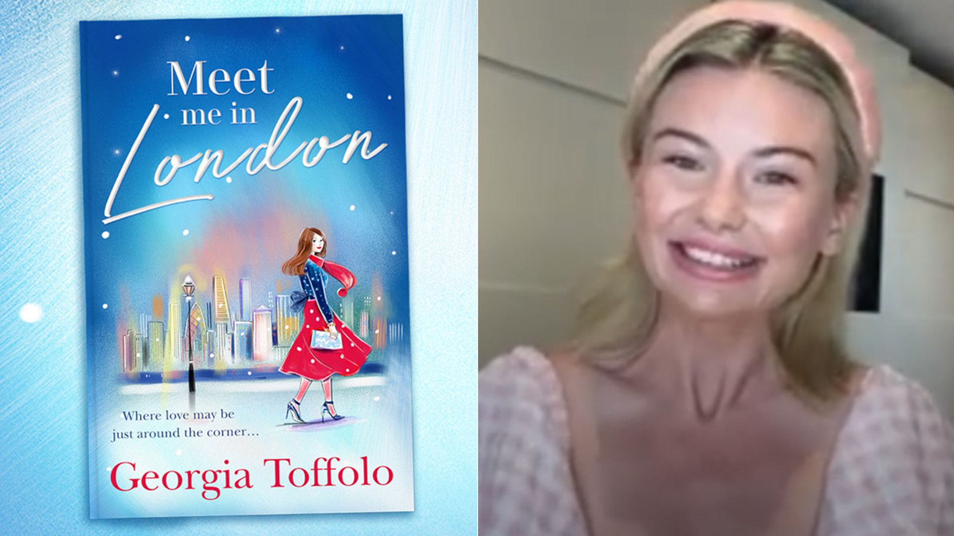Georgia Toffolo shares first chapter of her romantic debut novel Meet me in London - read it here