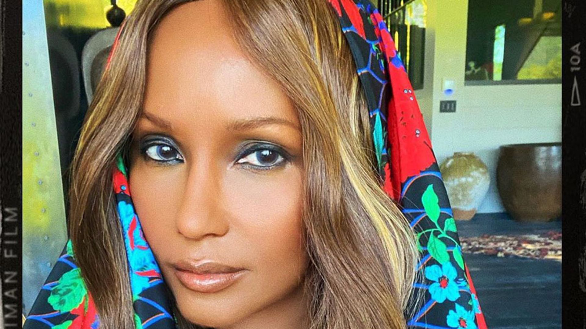 Iman's fans are convinced her dog Max is identical to David Bowie