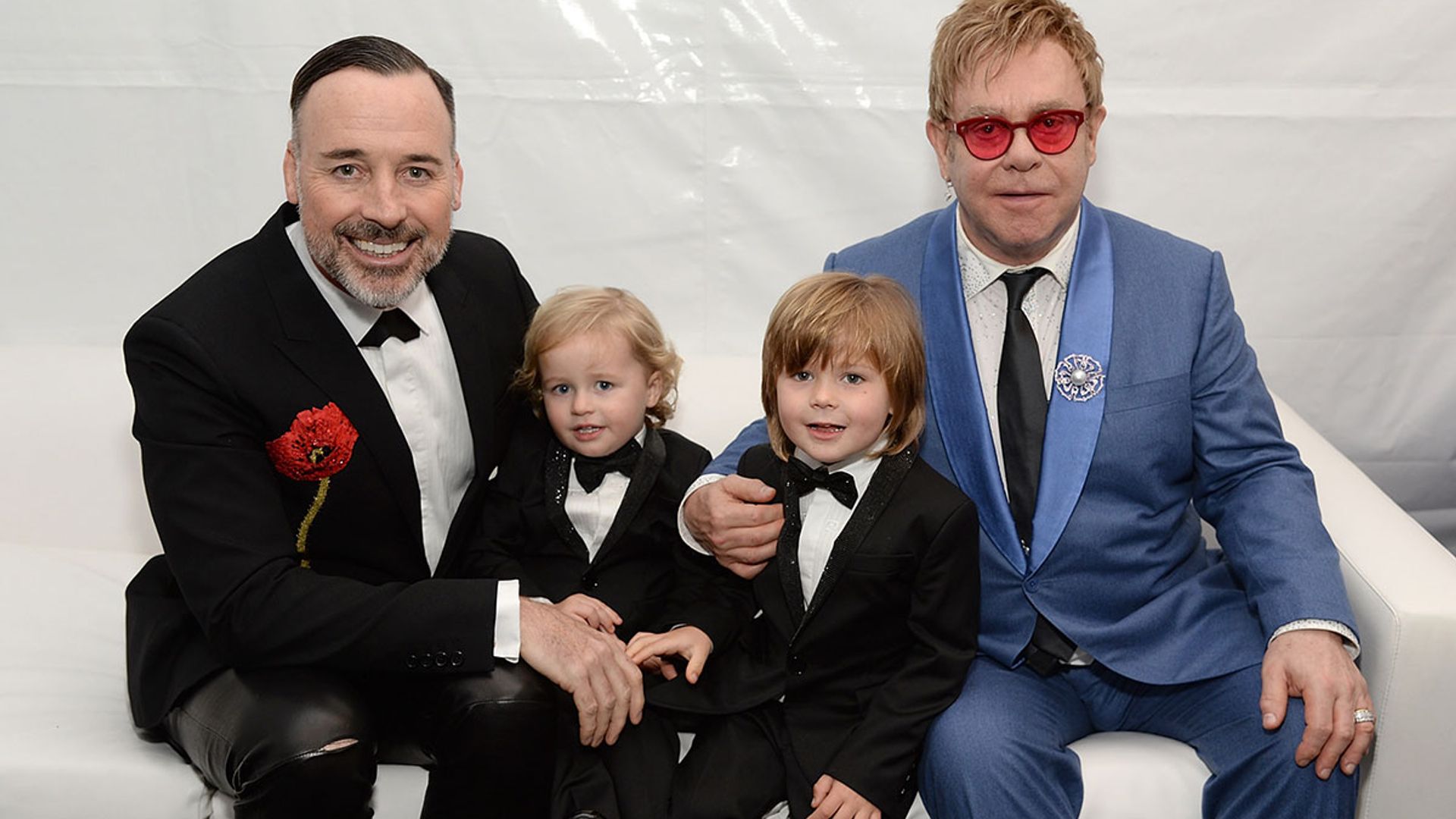 Elton John celebrates incredible achievement with help from his sons