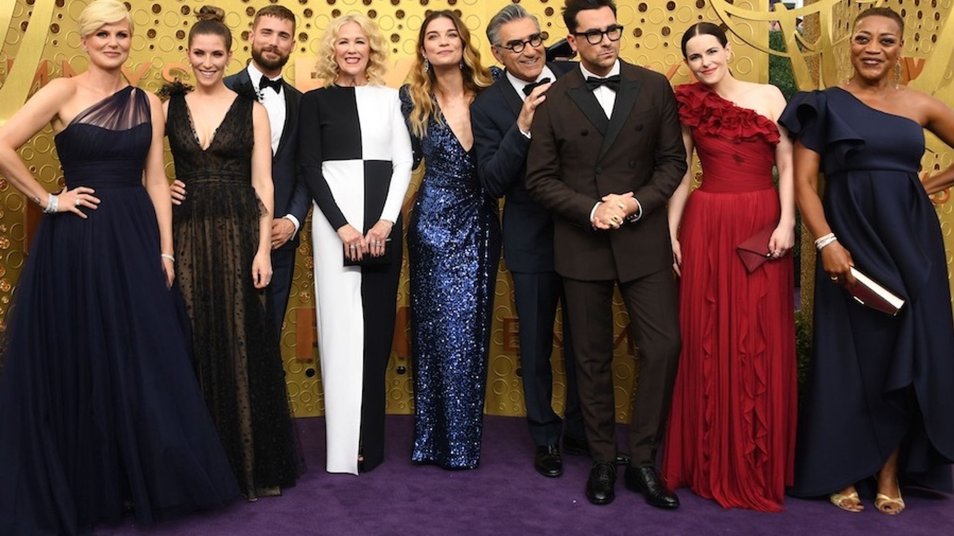Canada's beloved 'Schitt's Creek' sweeps the comedy categories at 2020 Emmy Awards