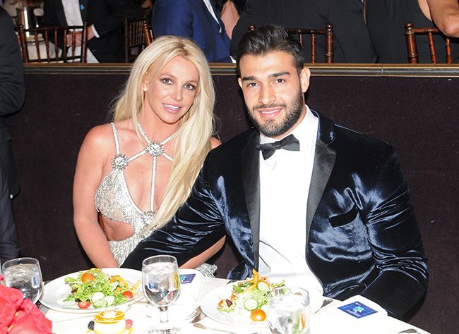 Britney Spears and her boyfriend Sam Asghari stepped out 