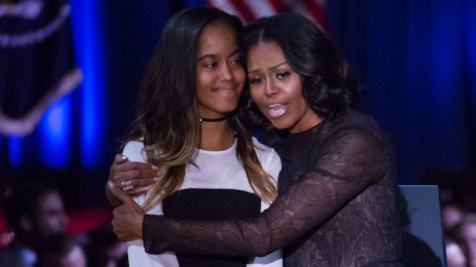 Michelle Obama recalls tearful moment daughter Malia started university