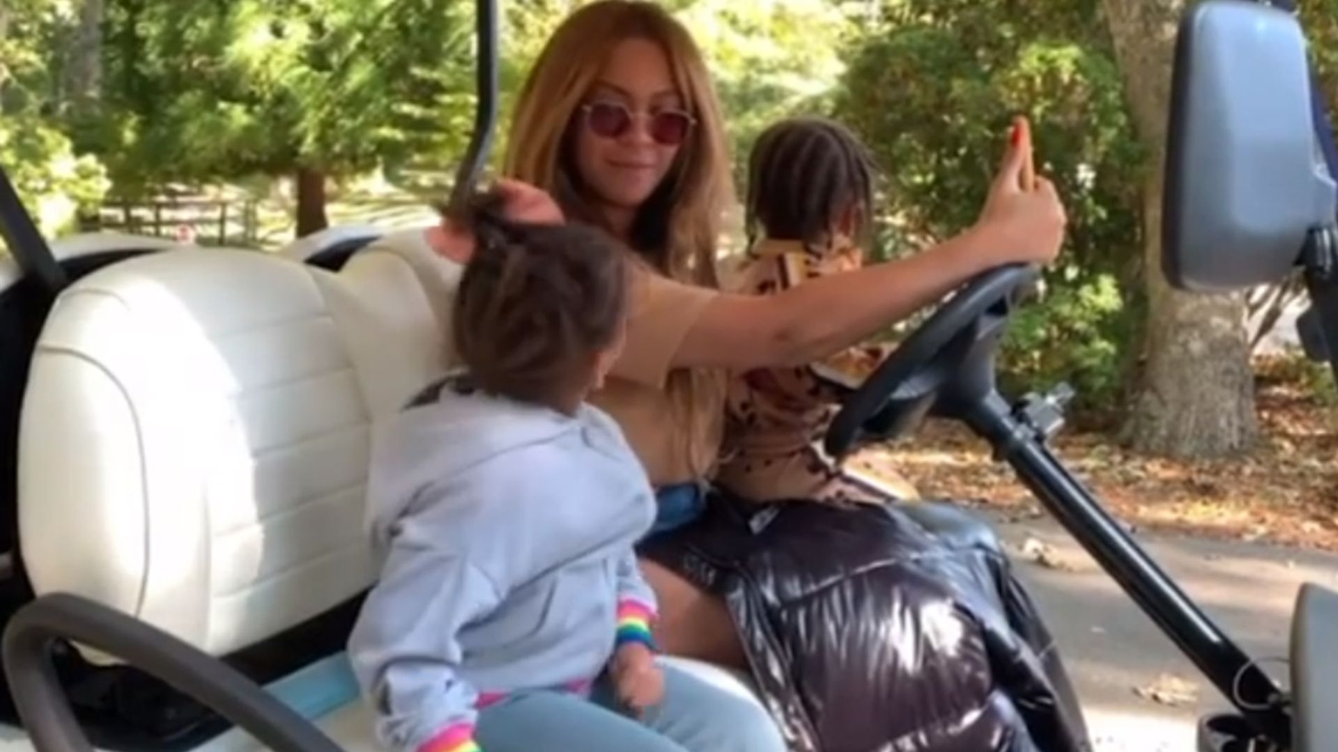 Beyoncé delights fans with unseen clips of children in new video to celebrate 2021