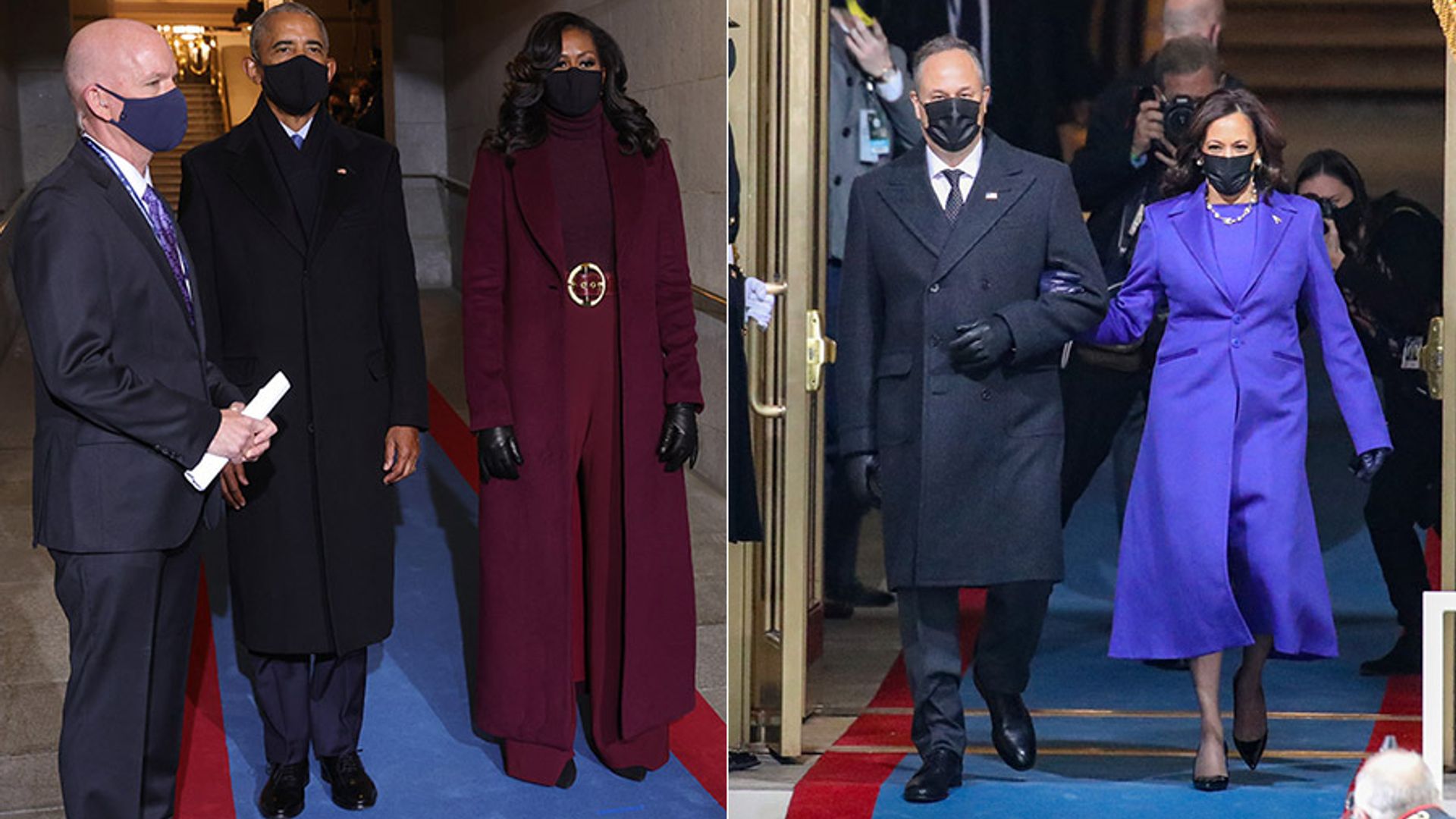 Michelle Obama and Kamala Harris support Black American designers at presidential inauguration