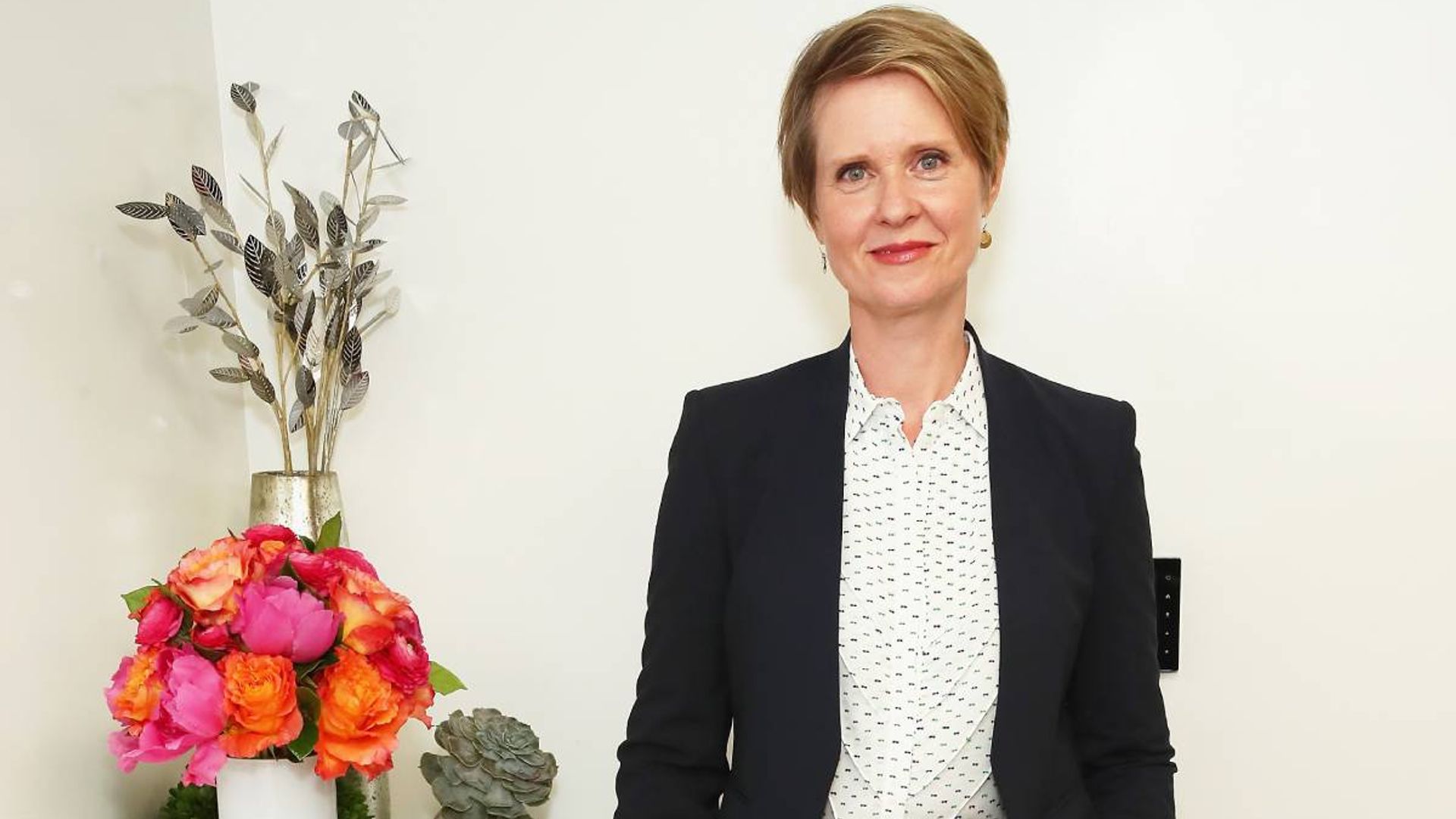 Cynthia Nixon shares rare photo of son inside NY home during special celebration