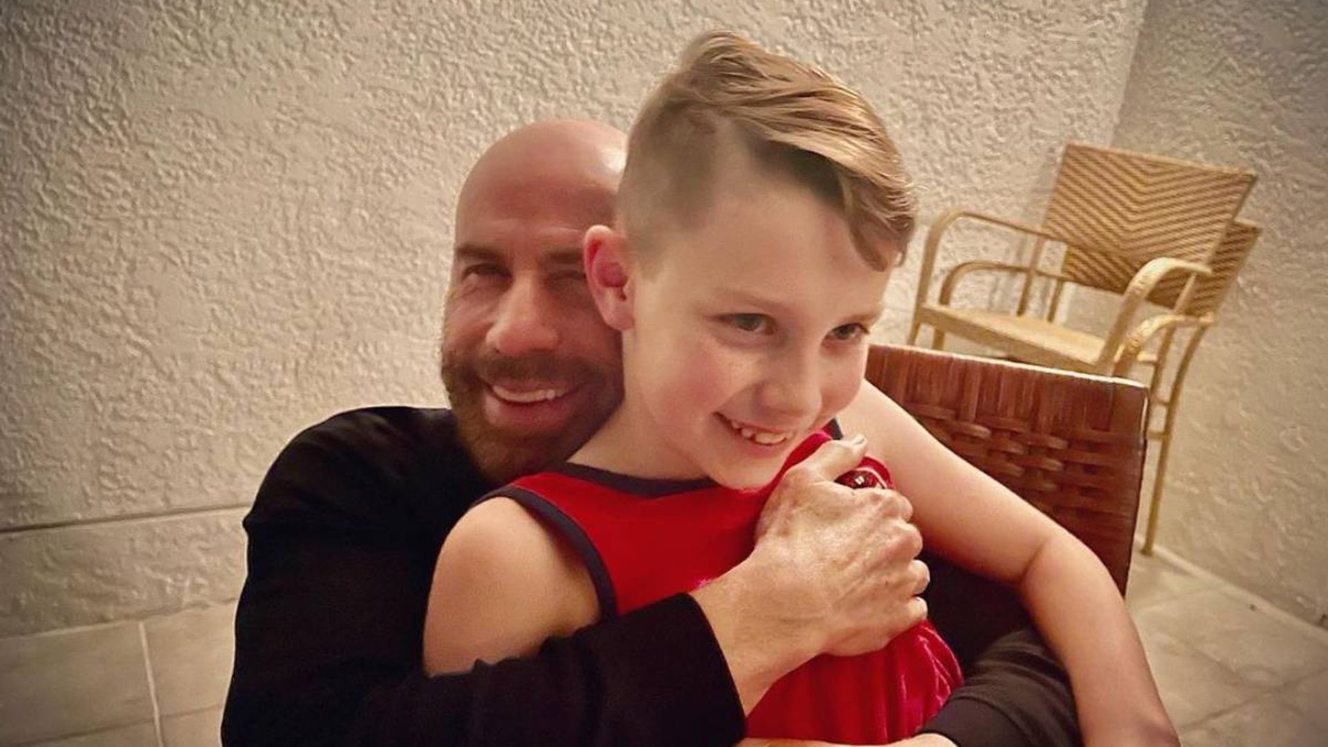 John Travolta reveals happy family news involving son Benjamin