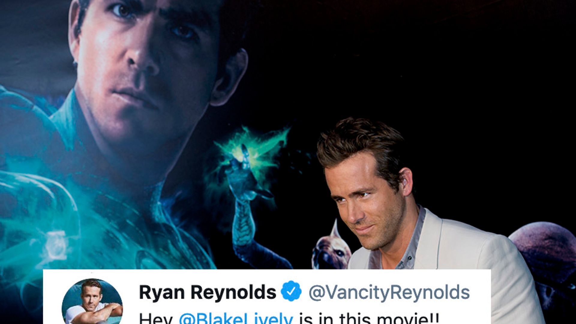 Ryan Reynolds celebrated St. Patrick’s Day by watching 'Green Lantern' for the first time and live-tweeted his hilarious reactions
