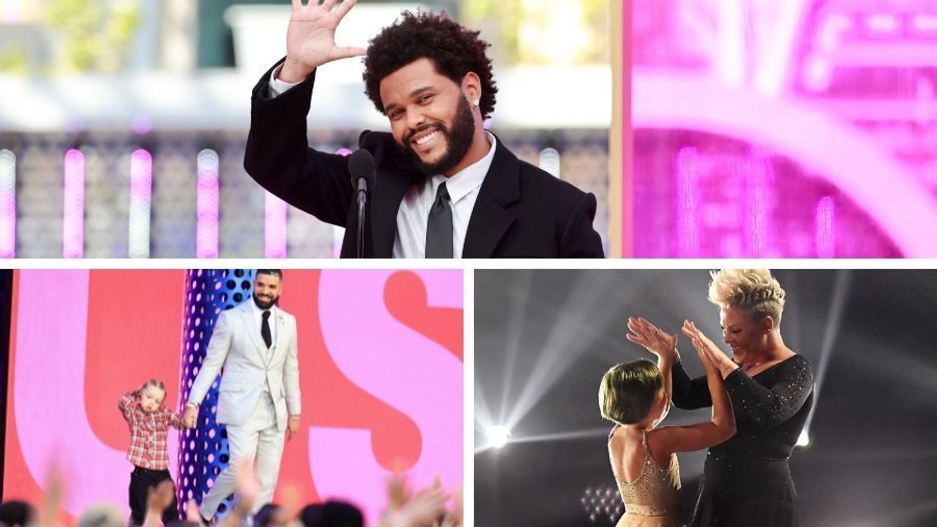 2021 Billboard Music Awards: Drake and Pink bring their kids with them as The Weeknd has a huge night