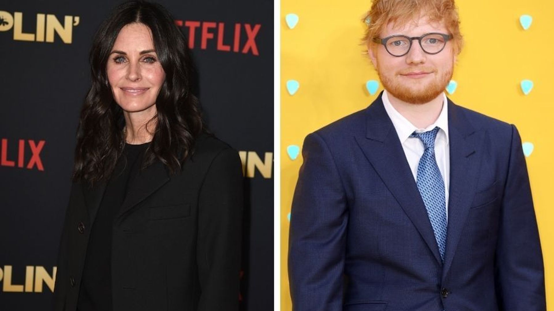 Courteney Cox and Ed Sheeran hilariously recreate Monica and Ross's dance from 'Friends'