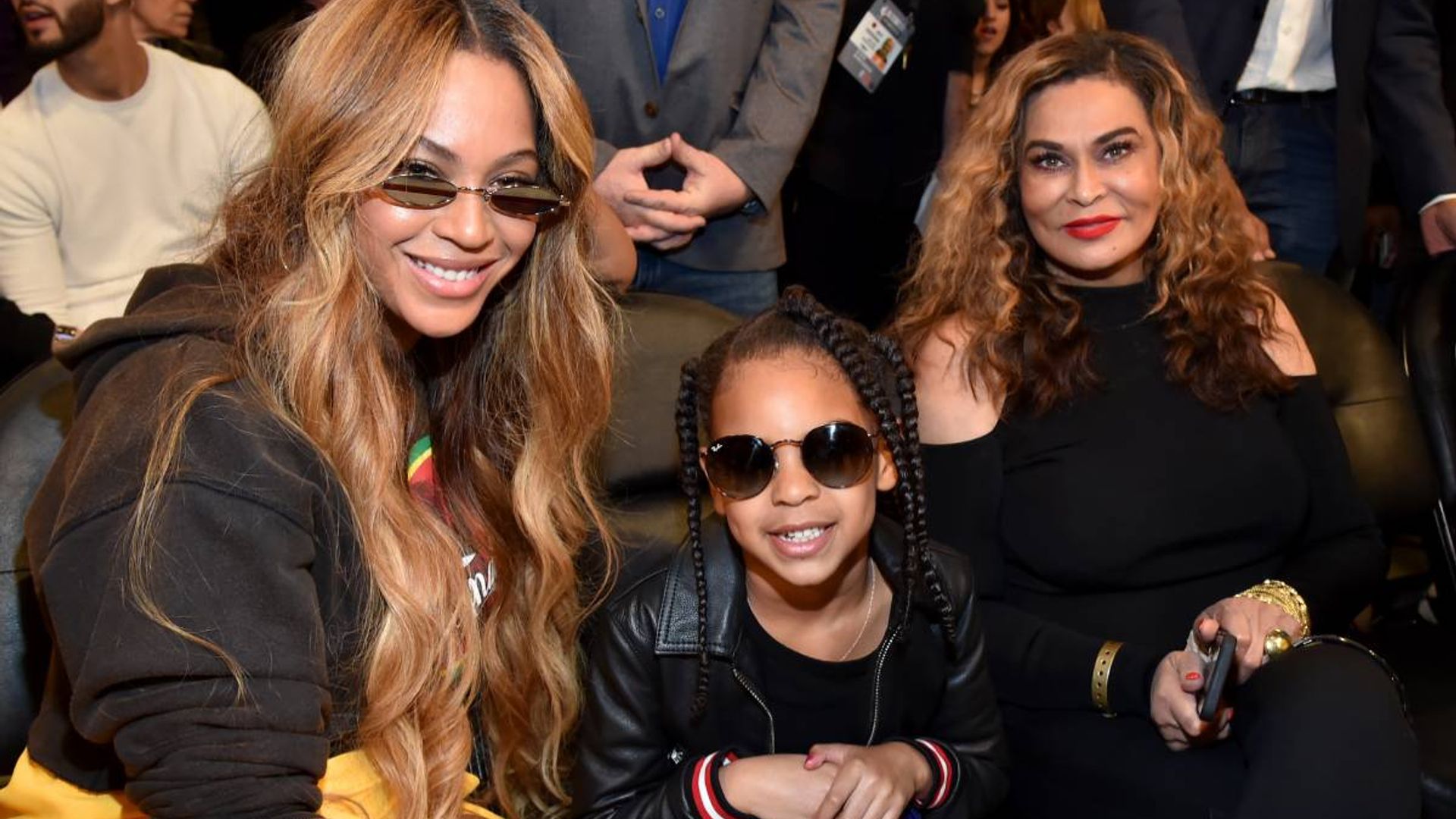 Beyoncé's mother causes a stir with rare comment about granddaughter Blue Ivy