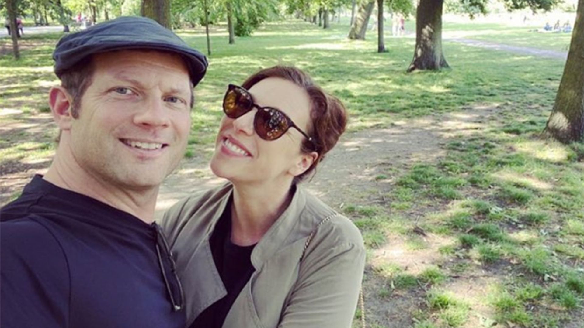 Major celebrations for Dermot O'Leary and his wife Dee Koppang