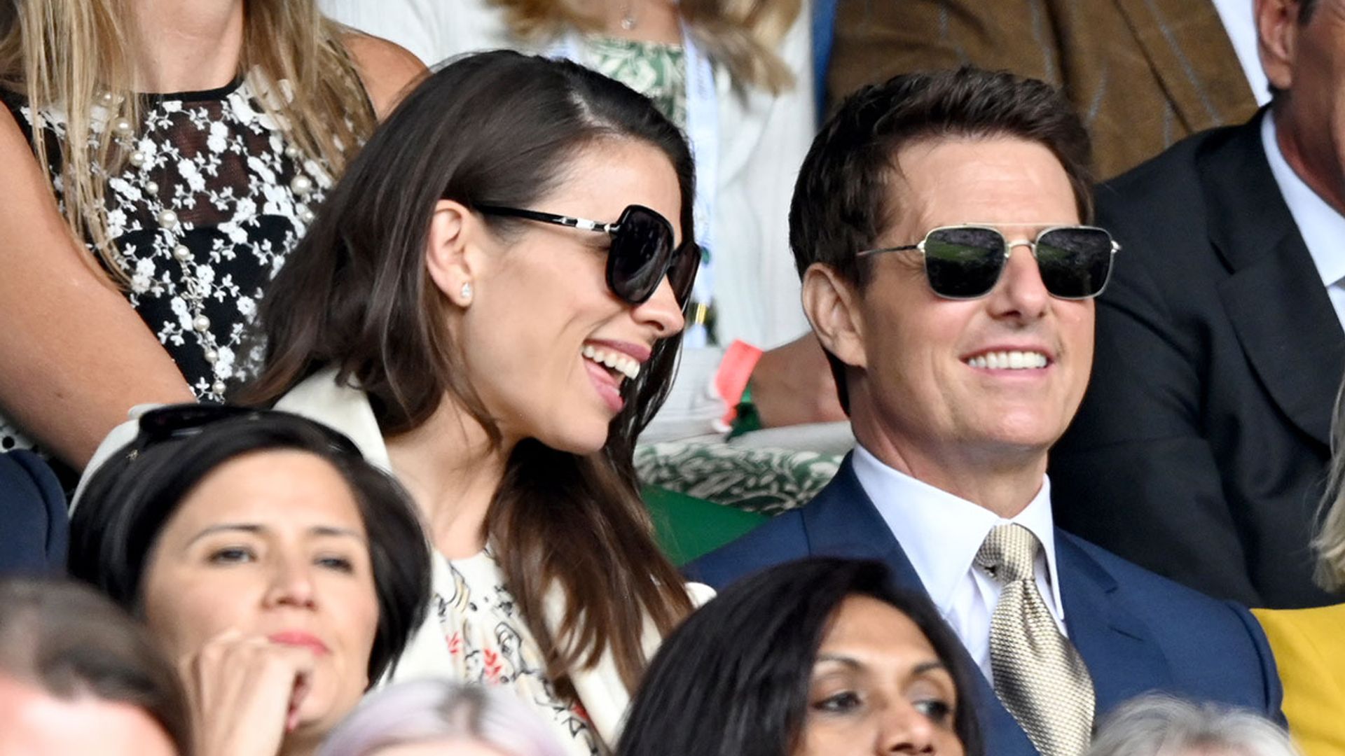 Tom Cruise sparks romance rumours as he attends Wimbledon final with co-star Hayley Atwell