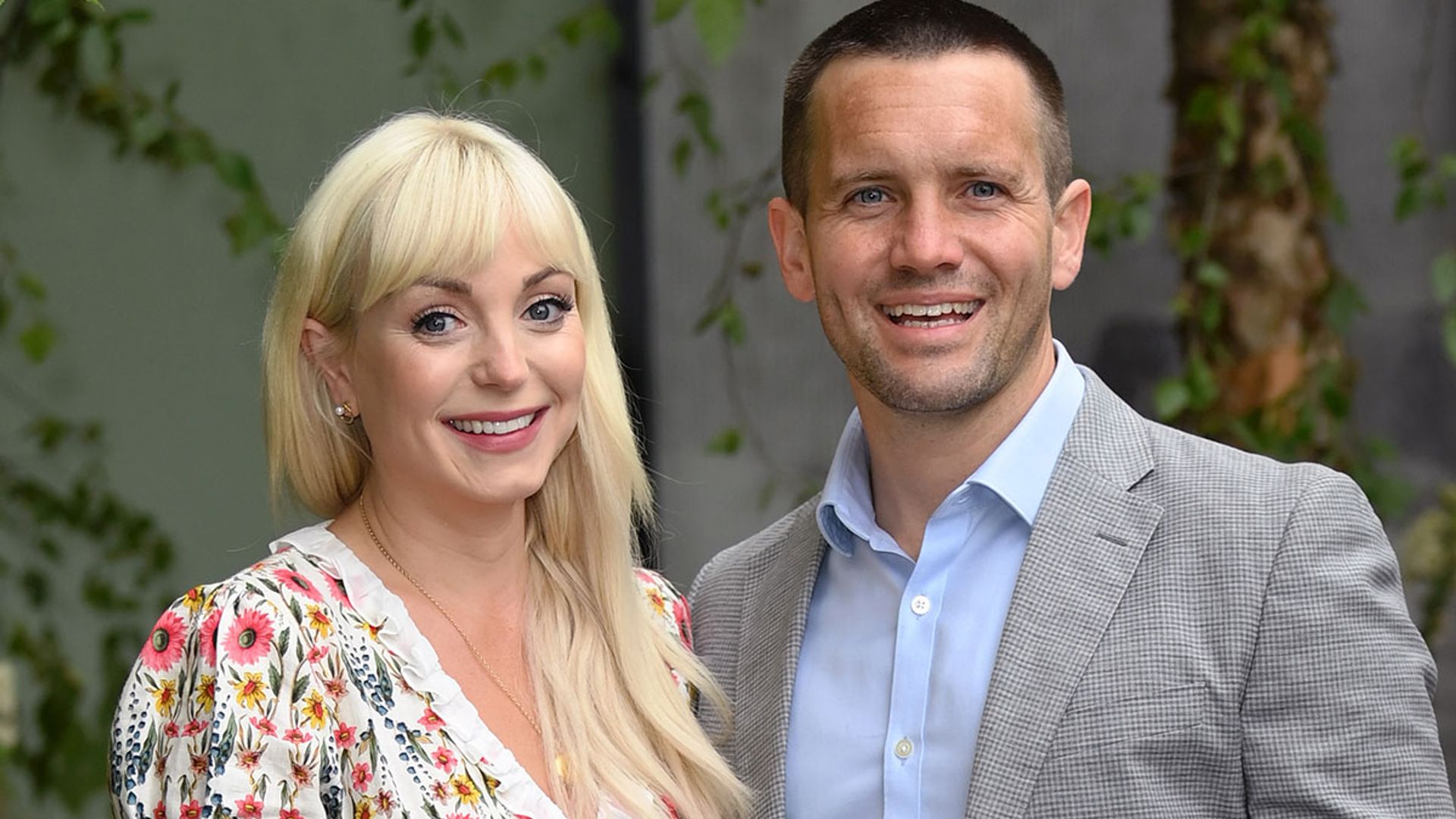 Pregnant Helen George looks glowing in chic floral maxi during Chelsea Flower Show visit with Jack Ashton