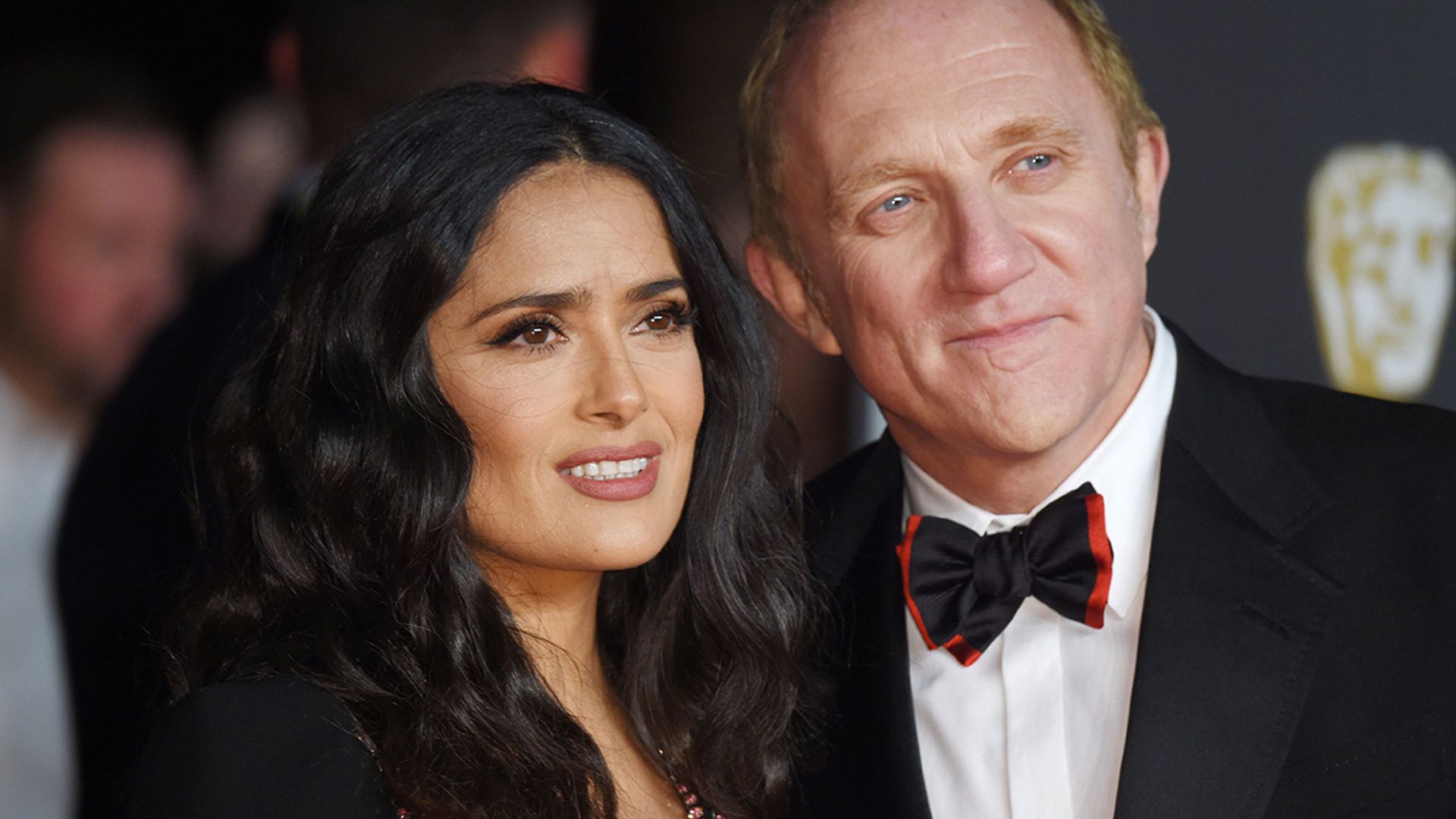 Salma Hayek stuns in intimate photo with husband - but divides her fans