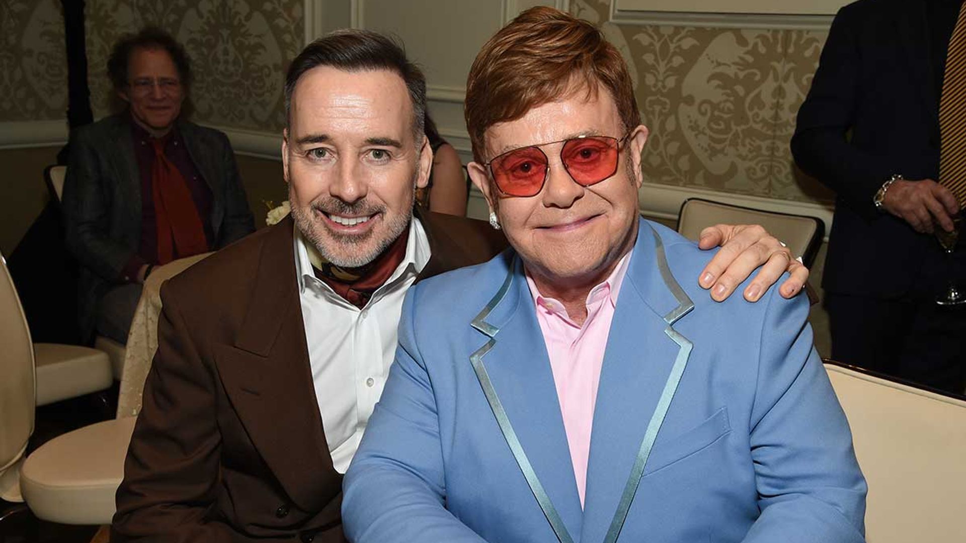 David Furnish gives update on Elton John's health as he isolates ahead of surgery - EXCLUSIVE