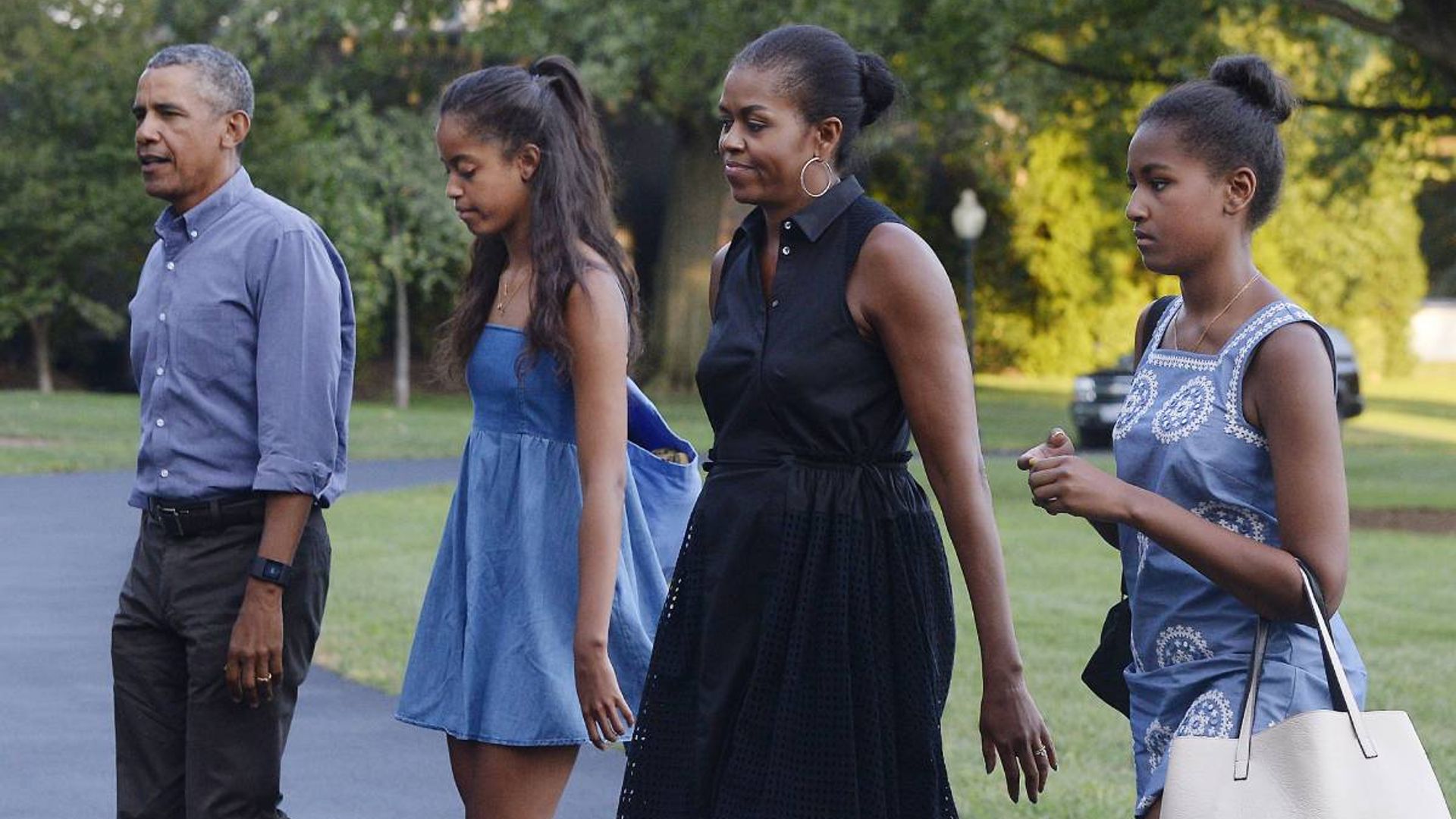 Michelle Obama reveals worries for daughters Malia and Sasha