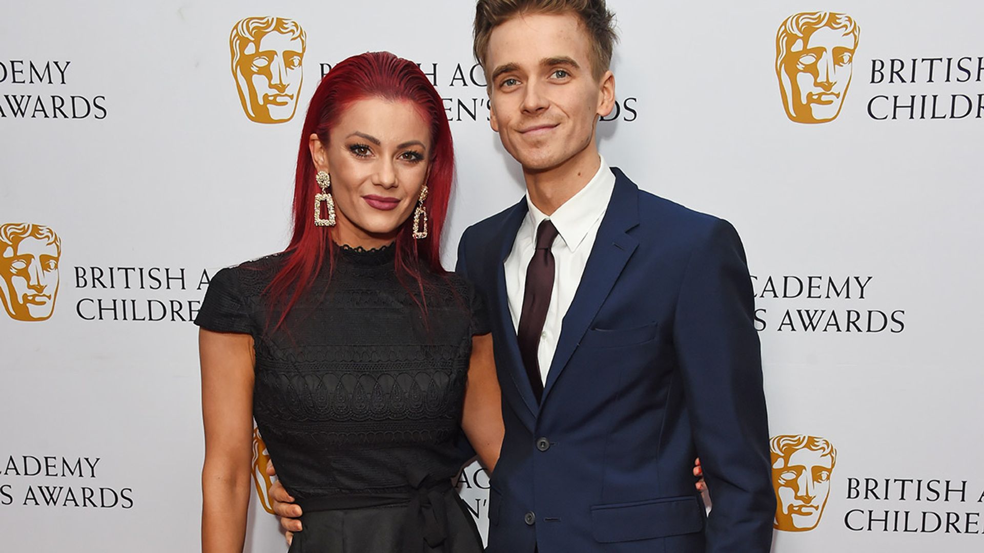 Dianne Buswell and Joe Sugg are ultimate couple goals in festive snap
