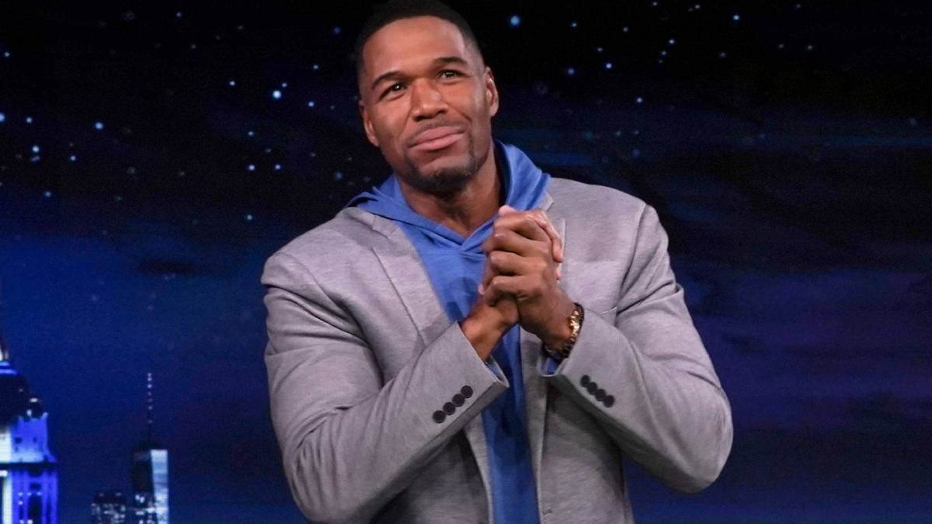Michael Strahan makes fans nostalgic with latest Super Bowl tribute video