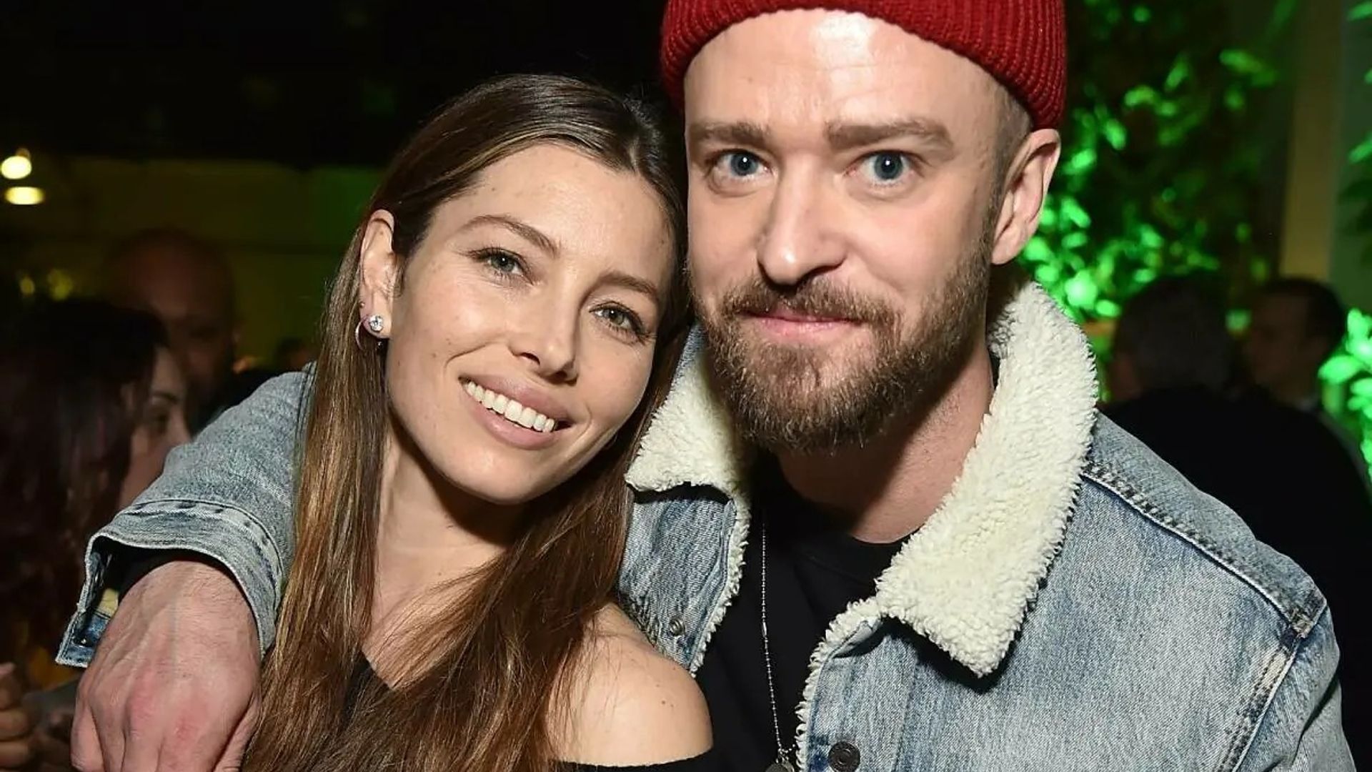 Jessica Biel has shared a rare picture of her family to celebrate her birthday