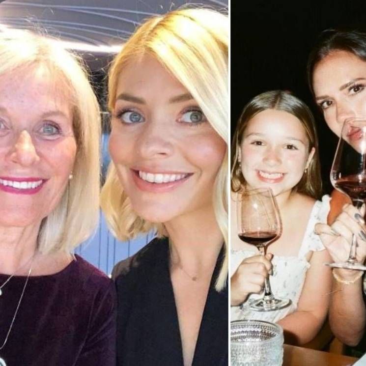 14 sweet Mother's Day celebrity tributes: from Holly Willoughby to Victoria Beckham 