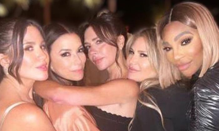 Victoria Beckham parties with pals in never-before-seen pictures from son's wedding