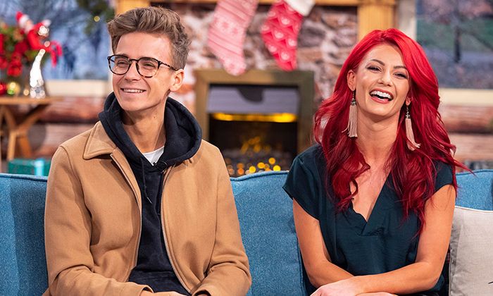 Dianne Buswell looks gorgeous in pink dress as she leaves flirty comment for boyfriend Joe Sugg