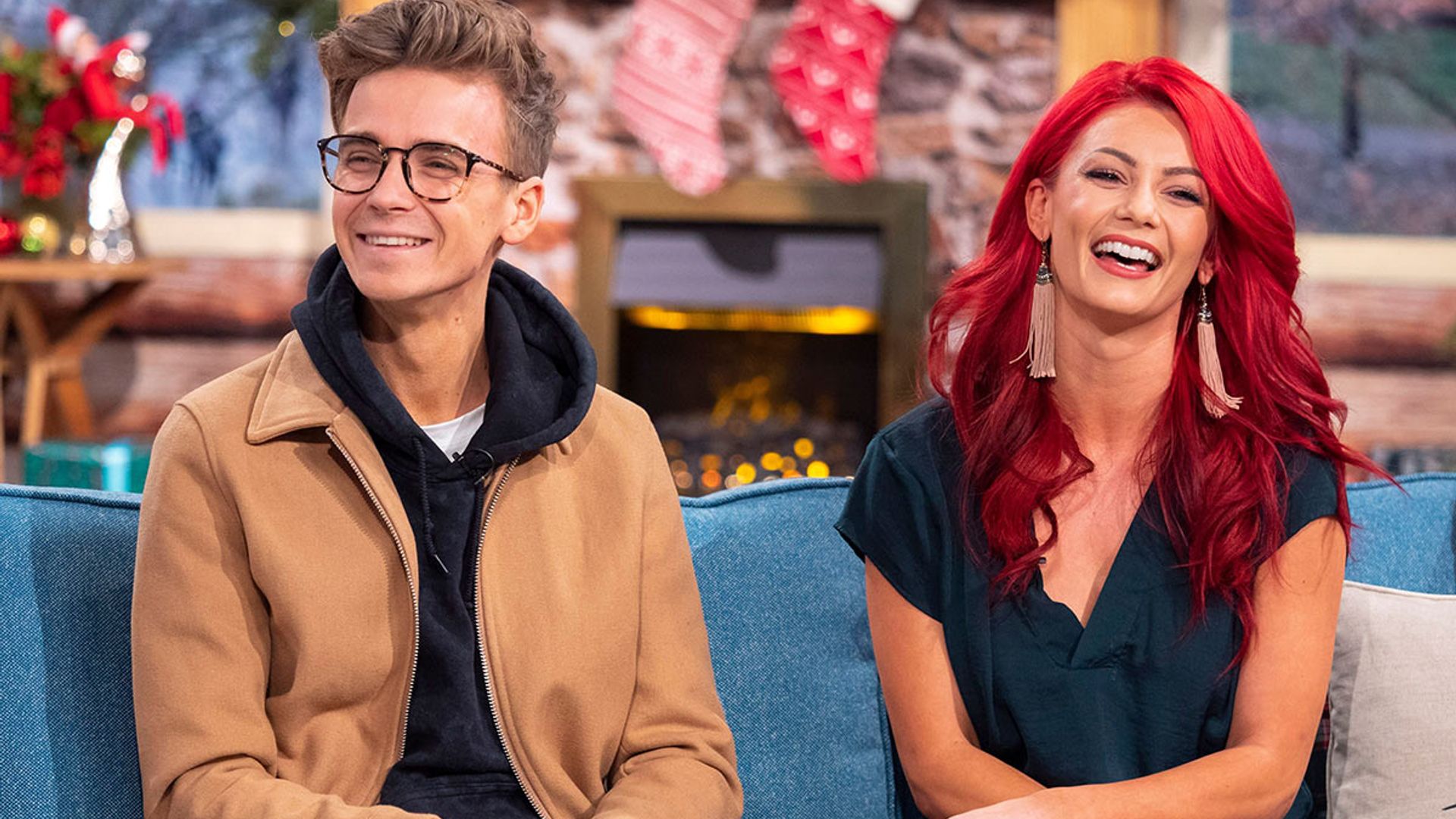 Dianne Buswell looks gorgeous in pink dress as she leaves flirty comment for boyfriend Joe Sugg