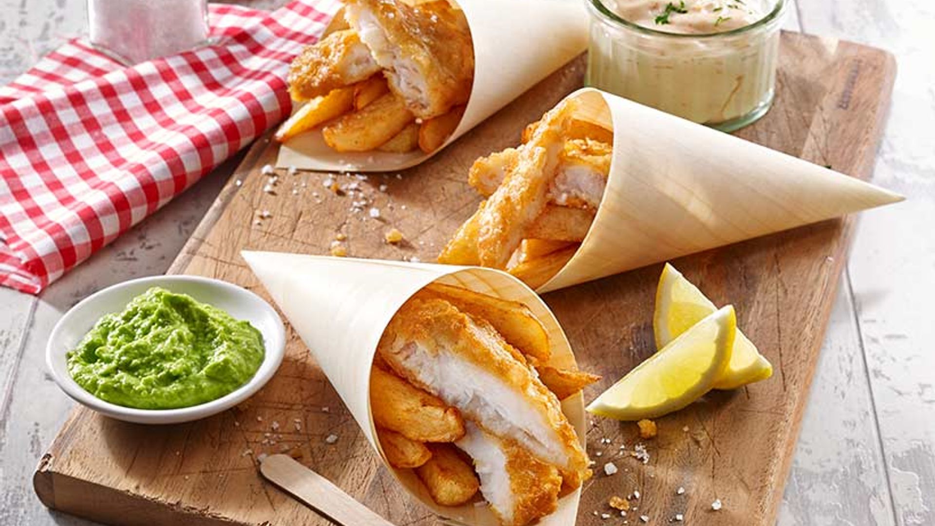 Chippy Cones recipe for National Fish and Chip Day