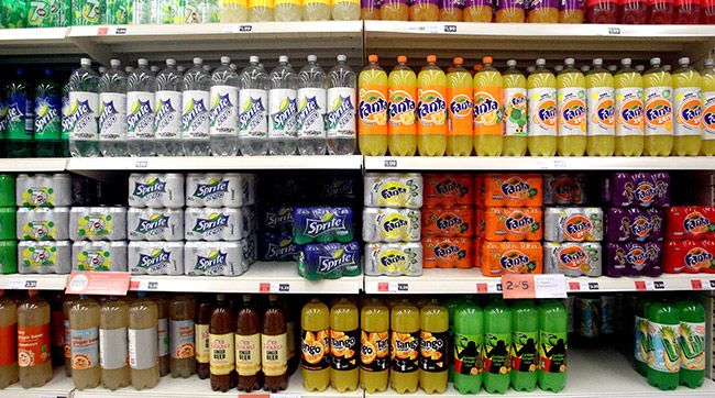 Fizzy-drinks-supermarket