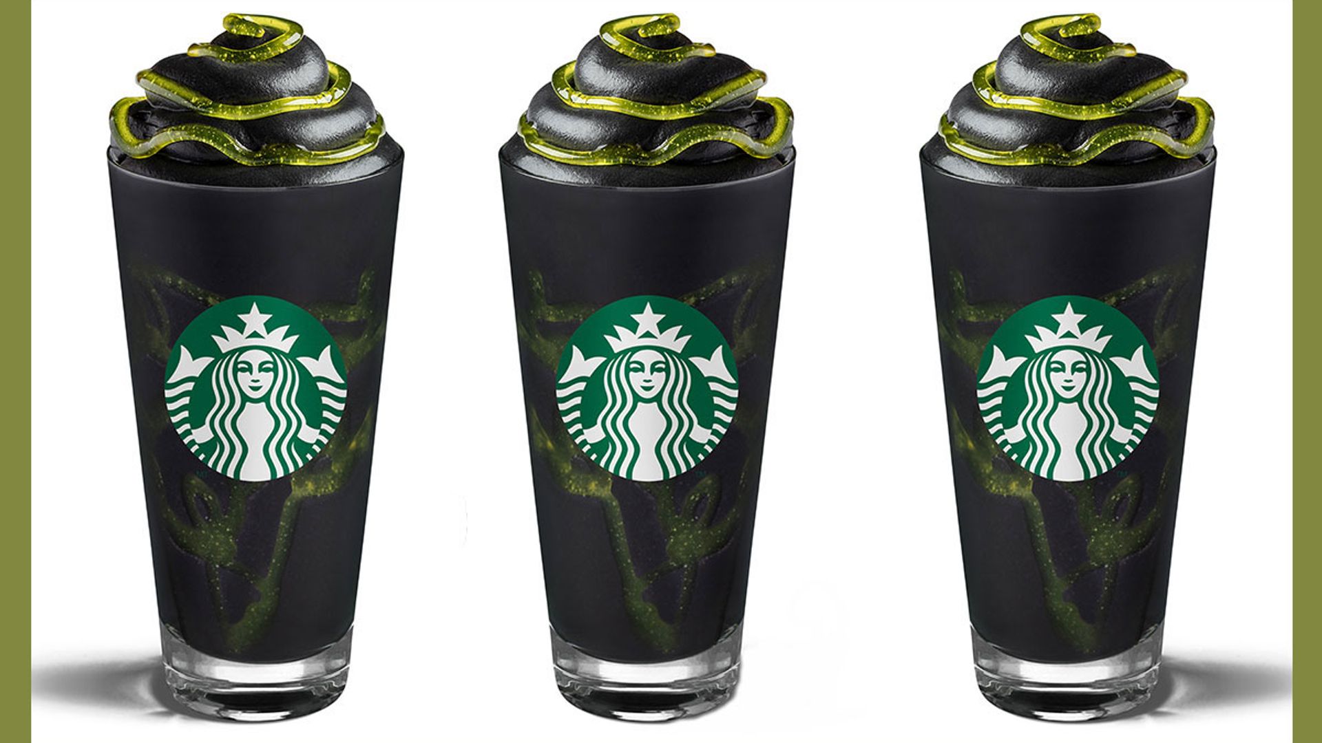 Starbucks launches a new BLACK 'Phantom' Frappuccino for Halloween and it's scarily good!