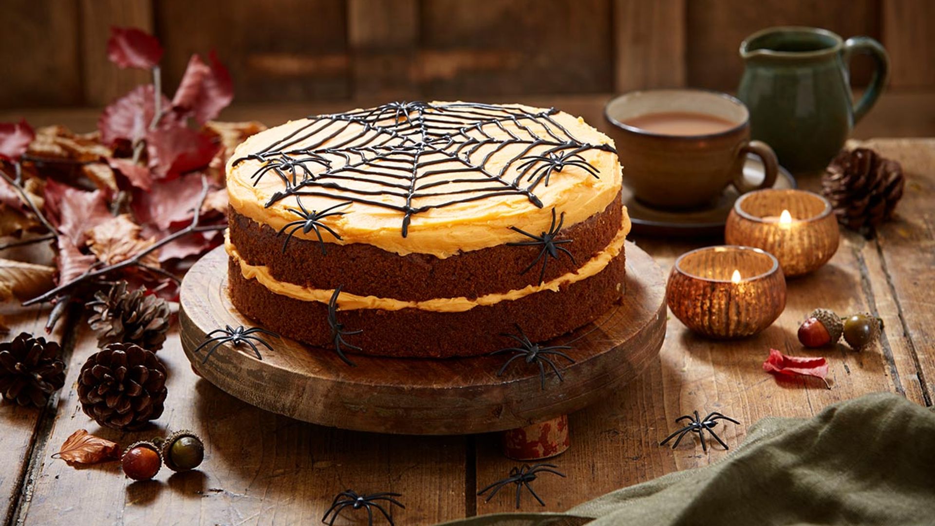 halloween-spider-cake