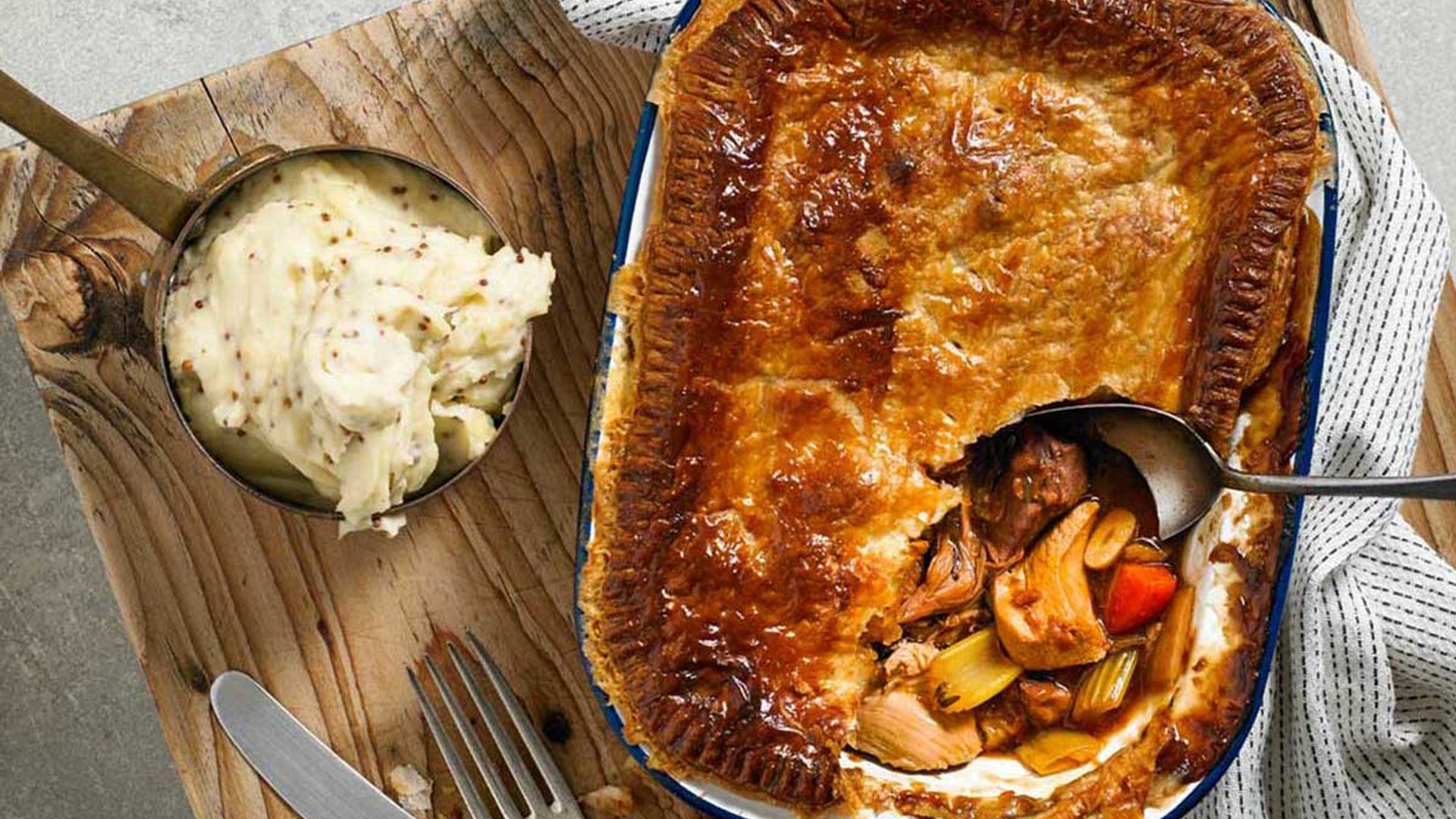 Celebrate British Game Week with this low-fat & lean pie recipe