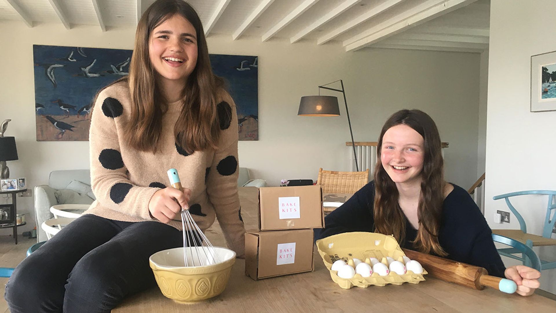 These 13-year-olds are raising money for the NHS by selling Bake Kits - and Bake Off's Nadiya inspired them