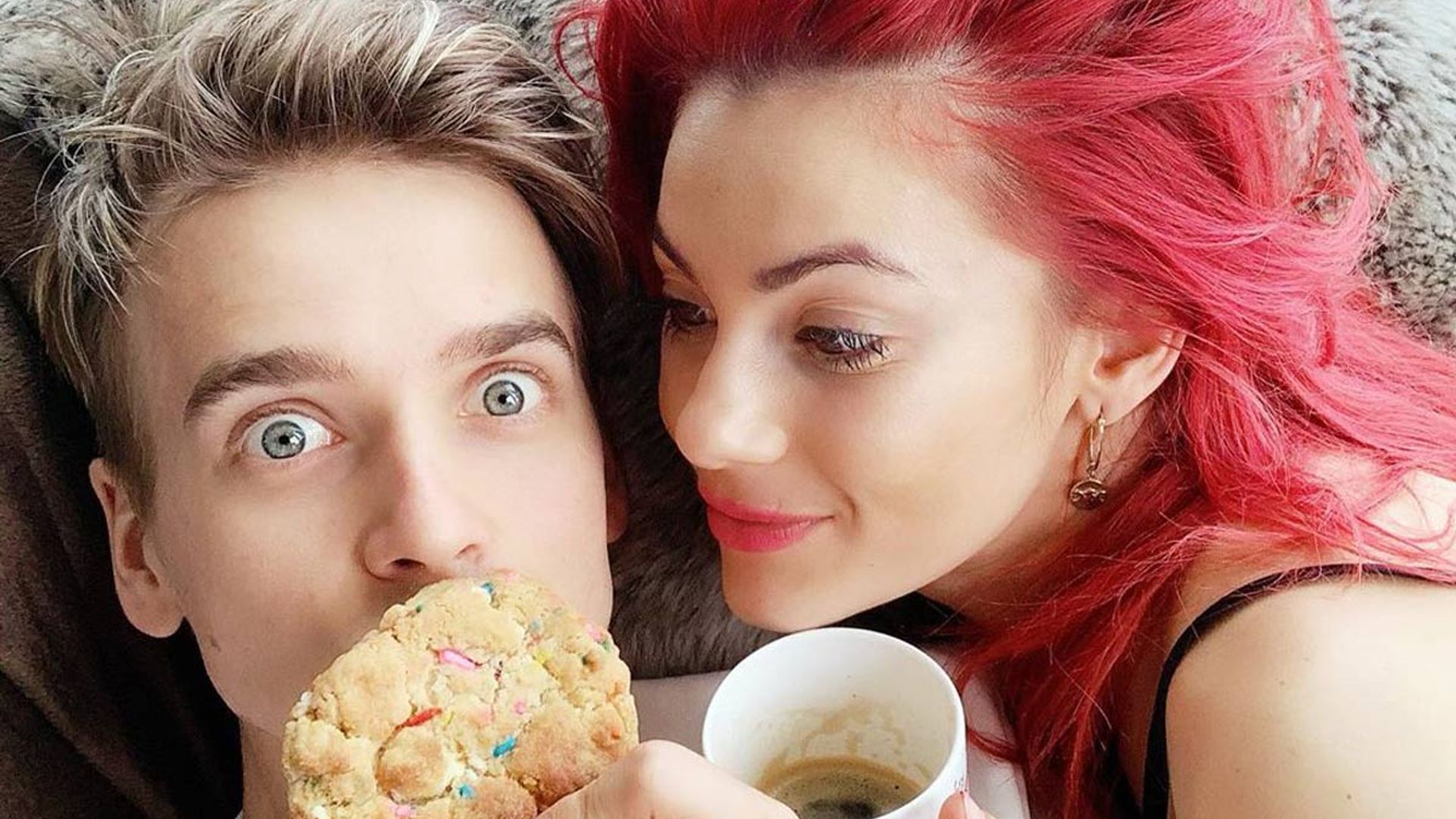 Dianne Buswell reveals Joe Sugg's scary cooking encounter following Celebrity Bake Off