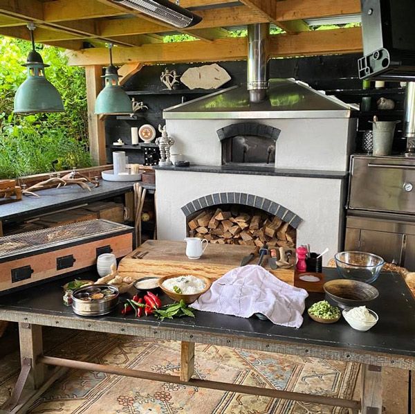 Inside This Morning Chef James Martin S, Pizza Oven Outdoor Kitchen Uk