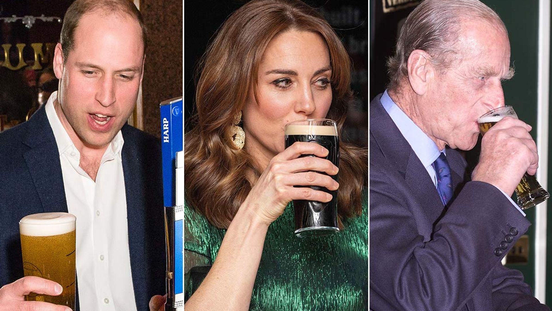 What pints would royals order at the pub? Kate Middleton, Prince Harry and more's favourite beers