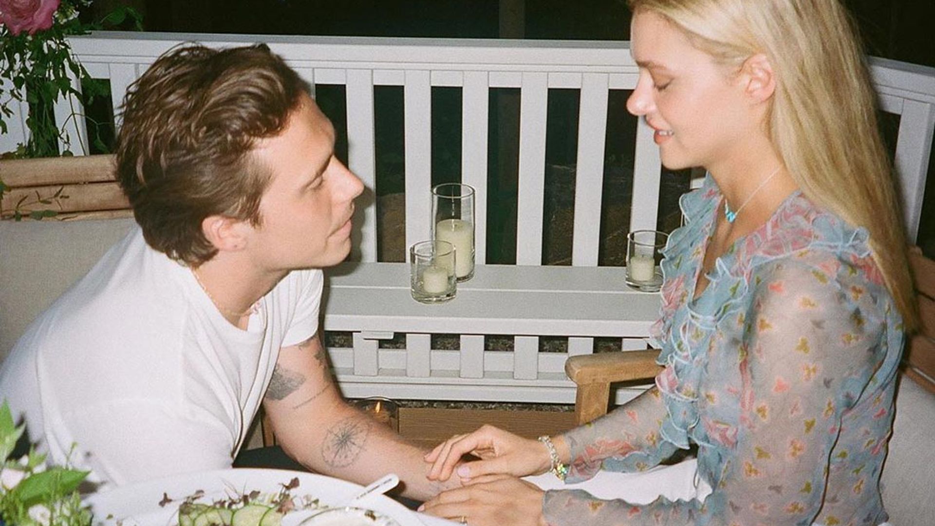 Brooklyn Beckham's romantic dinner for fiancée Nicola Peltz will leave you baffled