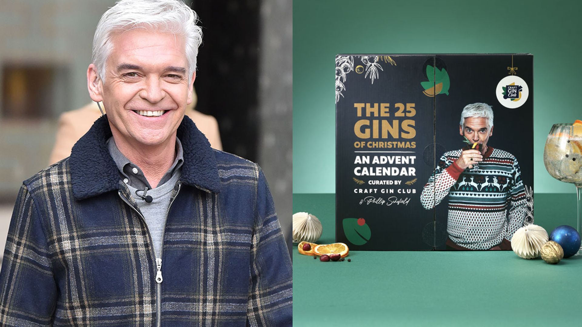 Phillip Schofield's gin advent calendar is here for Christmas 2020 – and we are SO ready for it