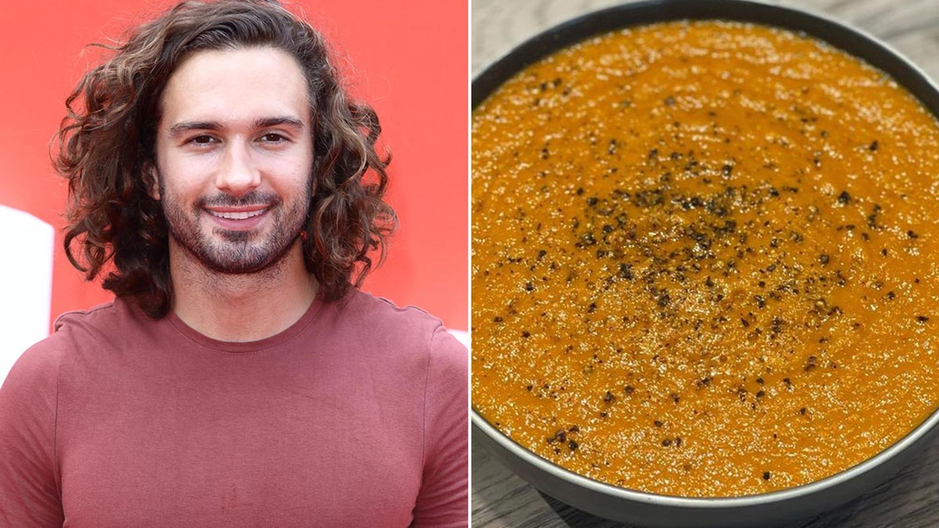 Joe Wicks' roasted vegetable soup recipe is our kind of lunch!