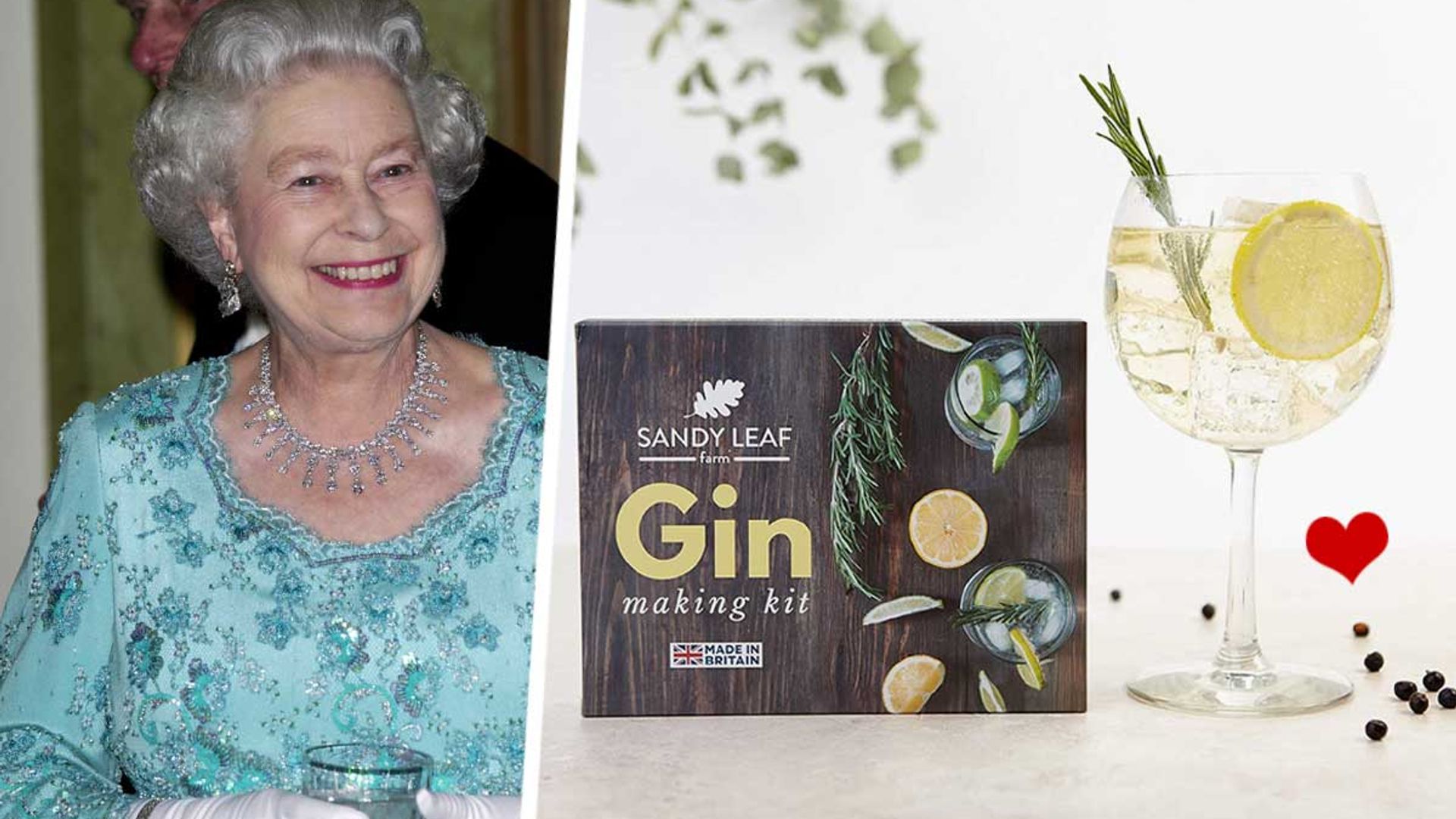 It's Gin O'clock! The Queen would love this gin making kit that's on sale right now