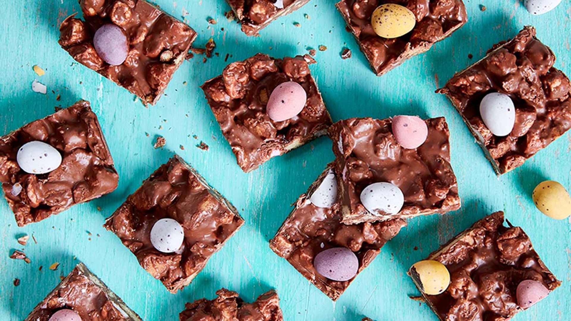 This Mini Eggs Rocky Road recipe is the best Easter treat