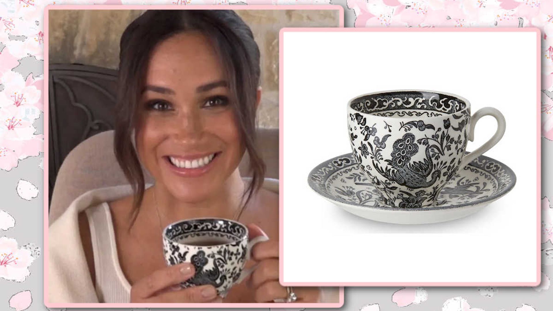 Meghan Markle's subtle nod to the UK included this 'regal' teacup - and you can shop it now