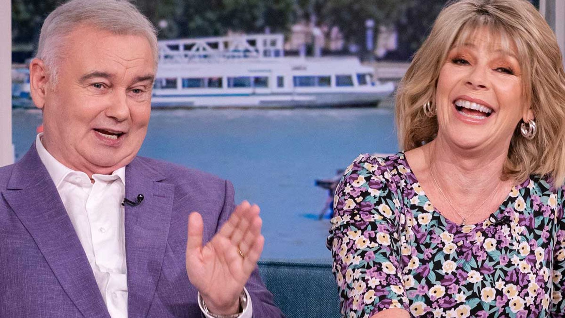 Ruth Langsford reveals Eamonn Holmes' hilarious mishap at sweet family lunch