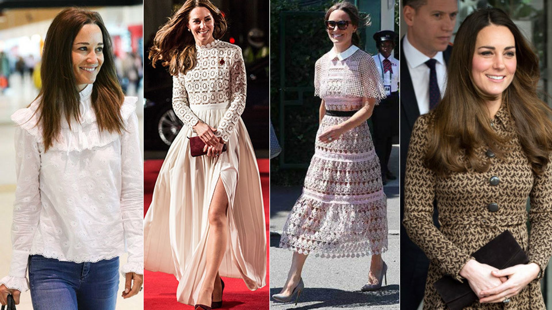17 designers the Duchess of Cambridge and Pippa Middleton both love