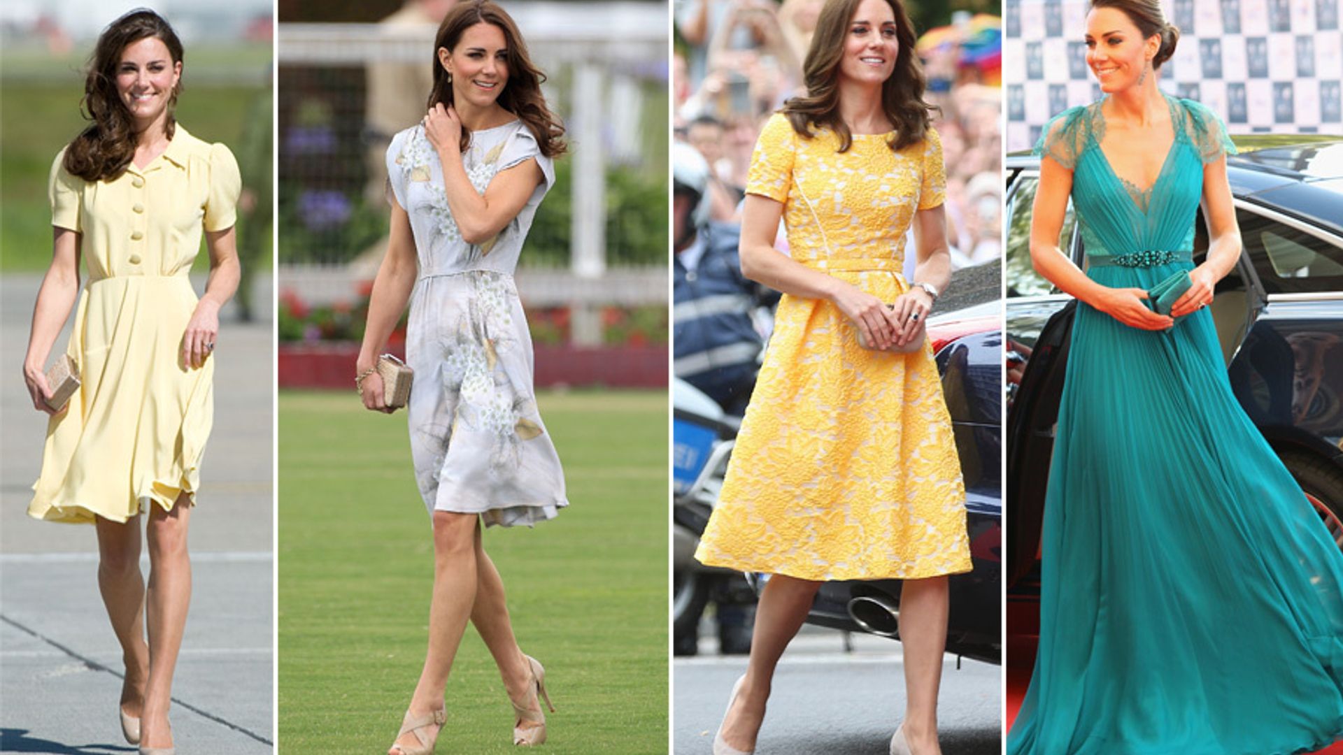 All the times Kate has worn Jenny Packham