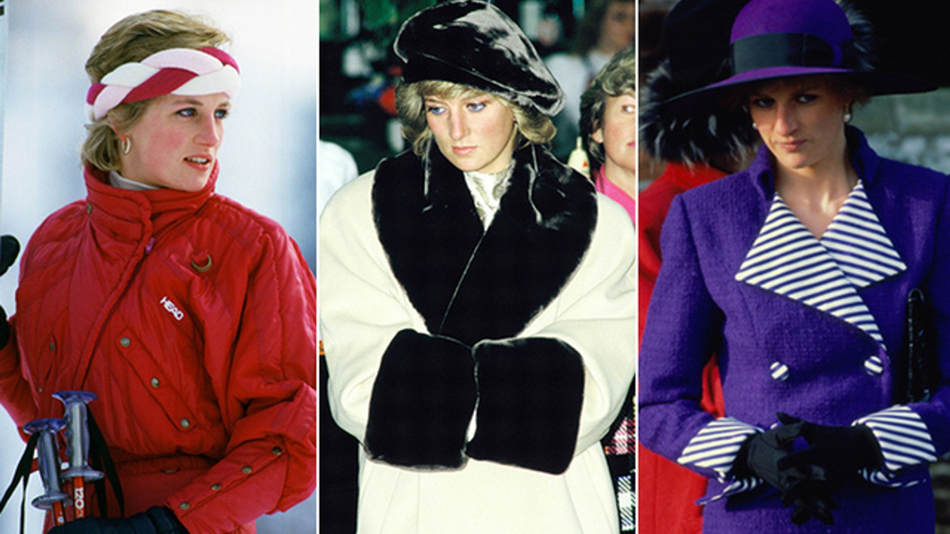 ​Princess Diana’s top 15 winter style moments
