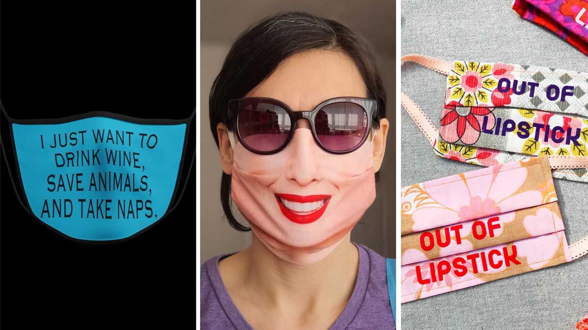 14 funny face masks to make people smile when you pass them in the supermarket