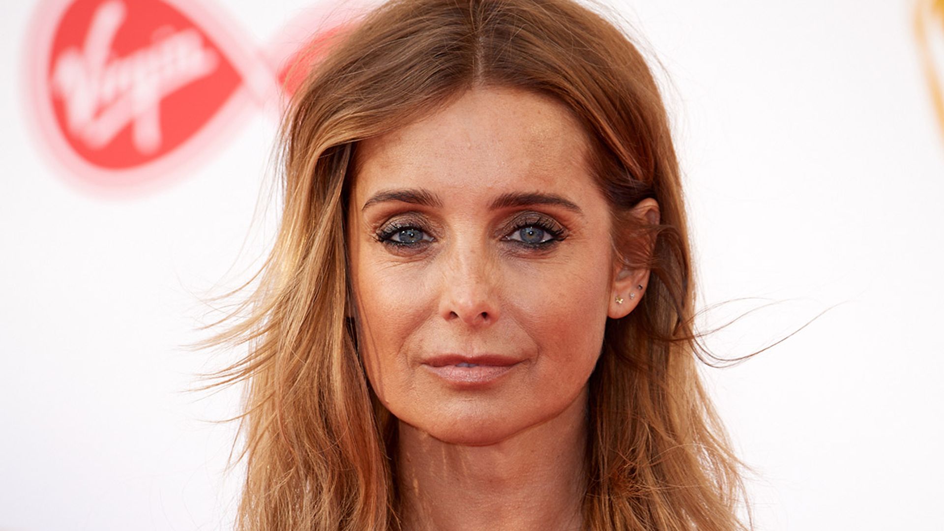 Louise Redknapp stuns with daring pose in off-the-shoulder look