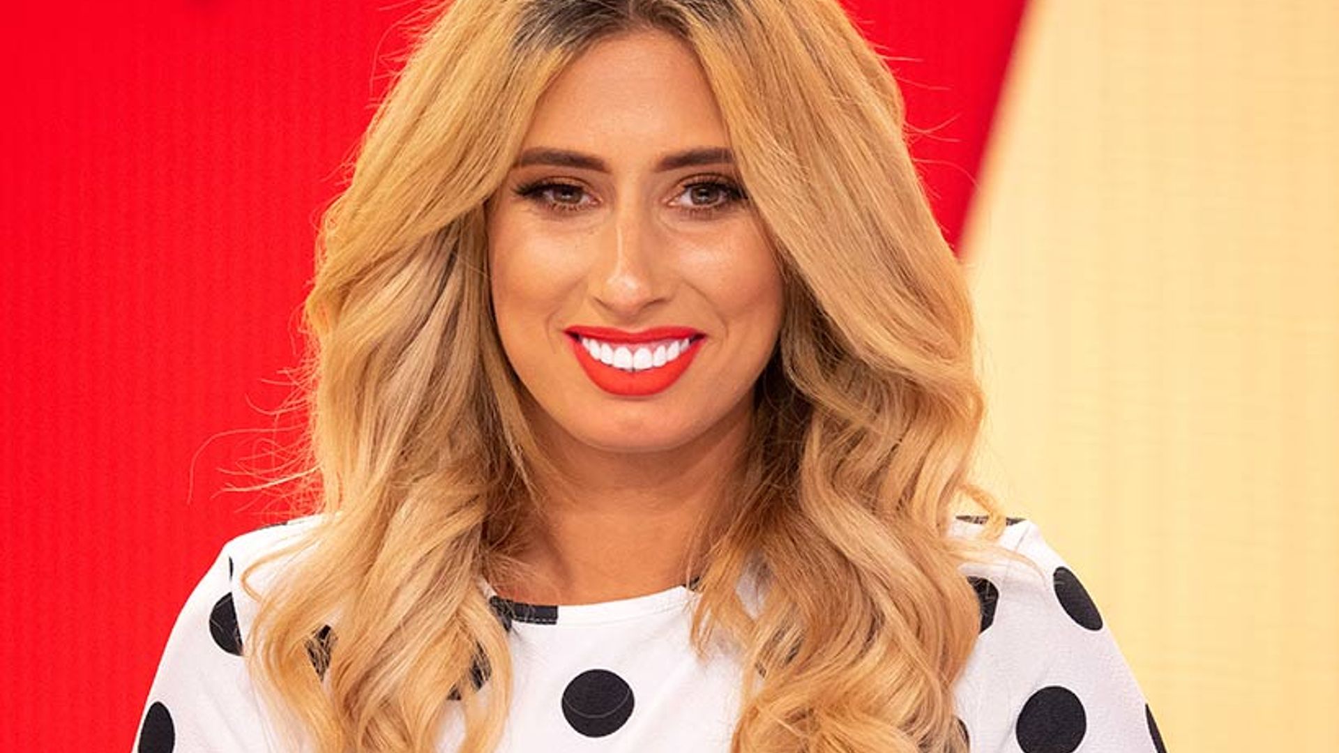 Stacey Solomon's pink leopard print dress is one of the most gorgeous outfits we have seen her in
