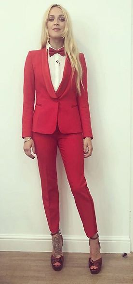 fearne-cotton-red-suit-instagram